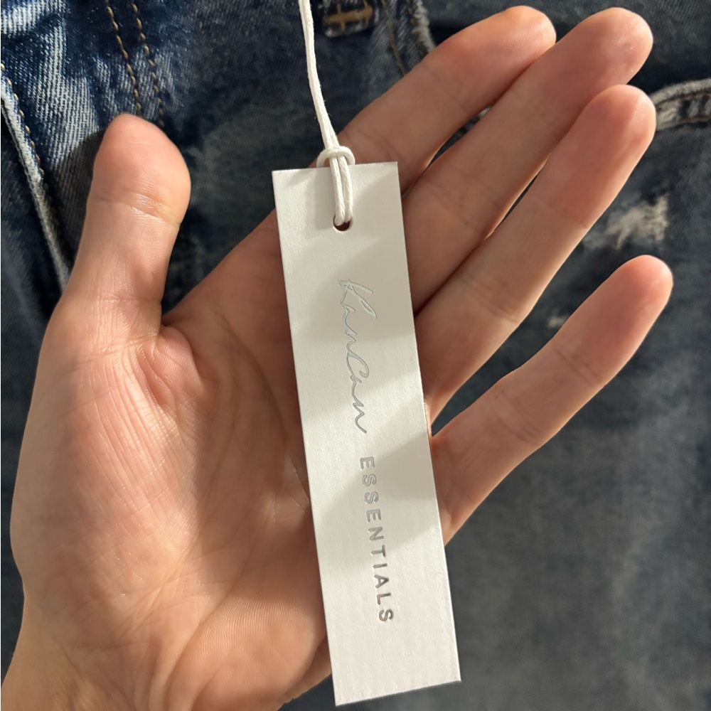 KanCan Trini Essentials High Rise Straight Jeans Size 7/27 NWT - Picture 9 of 12